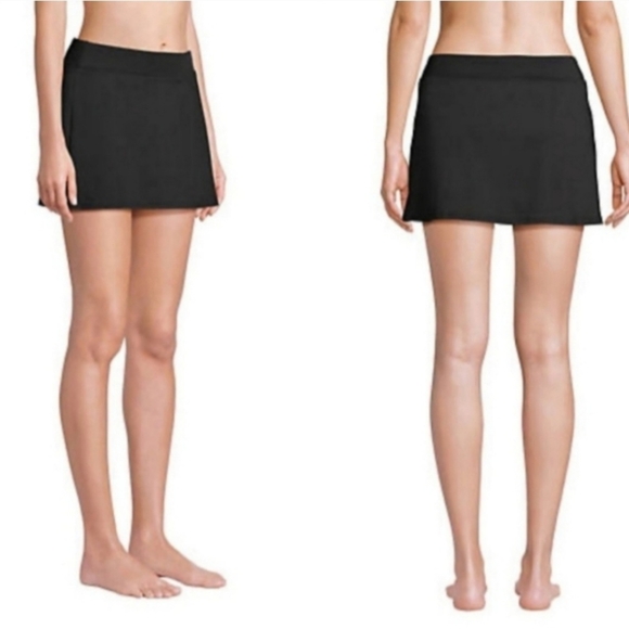 Lands End Plus Striped Tankini,  Bottoms, and Skirted Bottom 3 Pc Set EUC 🏖 - Picture 13 of 15